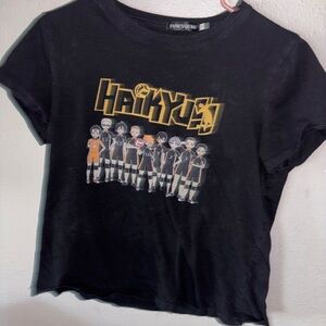 Haikyu  Anime Graphic Shirt Women’s Size Medium